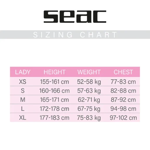 SEAC 2 Mm Hooded Undersuit Woman -Dive Pro Sales seac 2 mm hooded undersuit woman 3