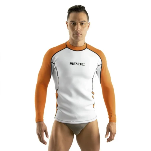 SEAC Fit 2 Mm Long Sleeve T-Shirt -Dive Pro Sales seac fit 2 mm long sleeve t shirt