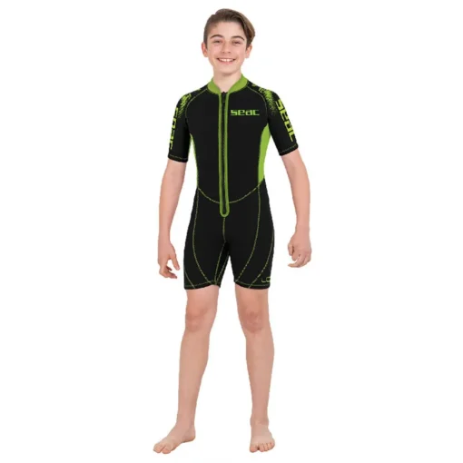 SEAC Look Kid 2.5 Mm Short Sleeve Wetsuit -Dive Pro Sales seac look kid 2.5 mm short sleeve wetsuit