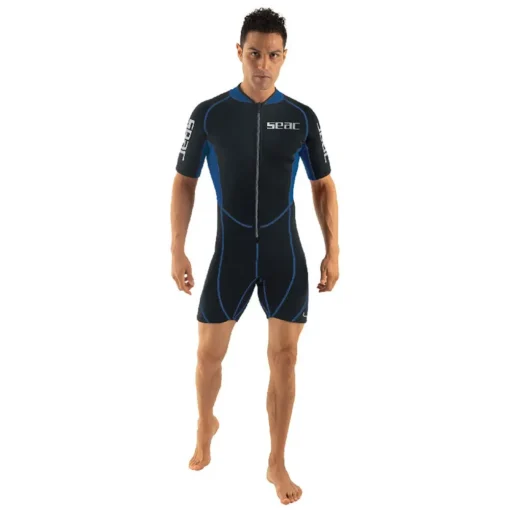 SEAC Look Man 2.5 Mm Short Sleeve Wetsuit -Dive Pro Sales seac look man 2.5 mm short sleeve wetsuit