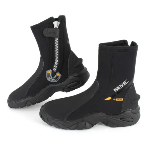 SEAC Pro HD 6 Mm Booties -Dive Pro Sales seac pro hd 6 mm booties