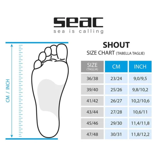 SEAC Shout S700 Fins -Dive Pro Sales seac shout s700 fins 1