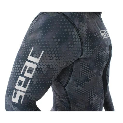 SEAC Snake Camo 7 Mm Spearfishing Jacket -Dive Pro Sales seac snake camo 7 mm spearfishing jacket 4