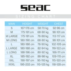 SEAC Space 7 Mm -Dive Pro Sales seac space 7 mm 9