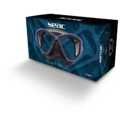SEAC Symbol Black Mask -Dive Pro Sales seac symbol black mask 2