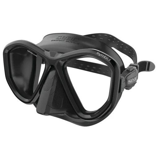SEAC Symbol Black Mask -Dive Pro Sales seac symbol black mask 3