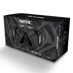 SEAC Symbol Pro Black Mask -Dive Pro Sales seac symbol pro black mask 4