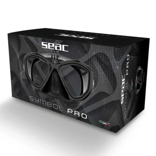 SEAC Symbol Pro Black Mask -Dive Pro Sales seac symbol pro black mask 4
