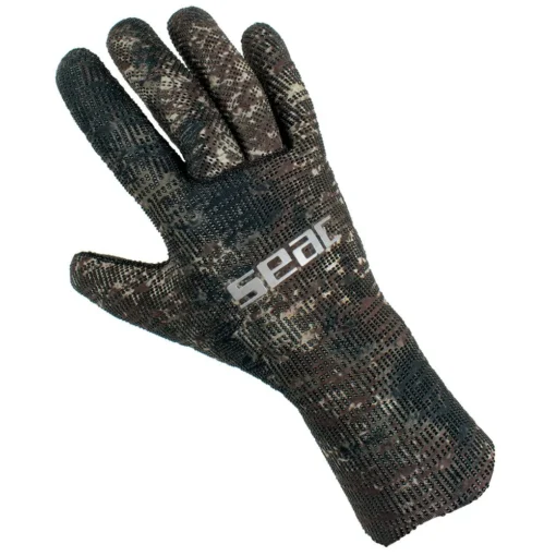 SEAC Ultraflex Camo 3 Mm Gloves -Dive Pro Sales seac ultraflex camo 3 mm gloves