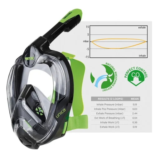 SEAC Unica Snorkeling Mask -Dive Pro Sales seac unica snorkeling mask 5