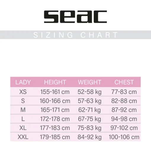 SEAC Warm Dry Suit Woman -Dive Pro Sales seac warm dry suit woman 1